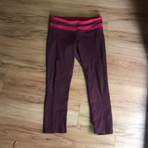 Lulu lemon crop pants